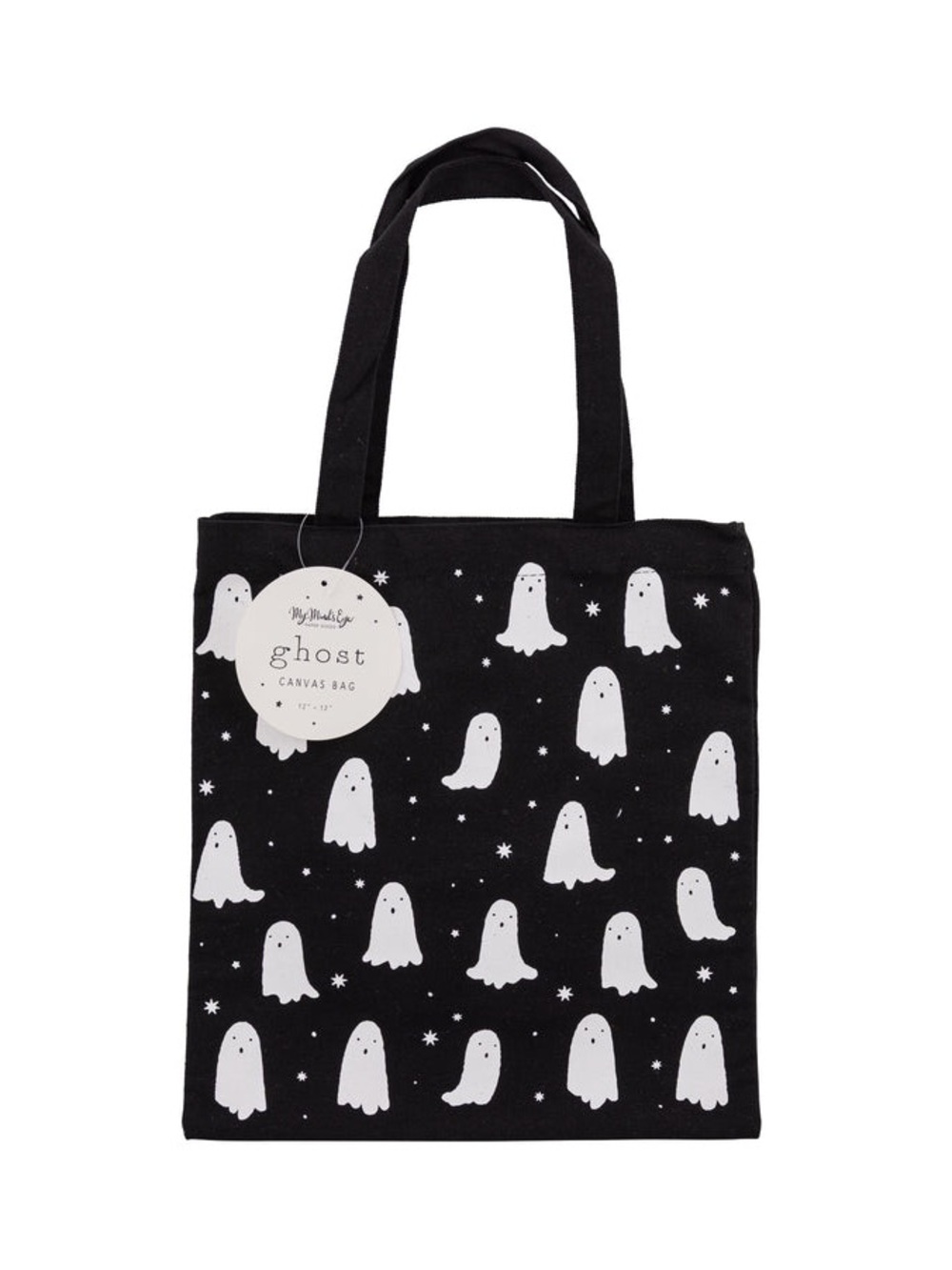 My Mind’s Eye Black Ghosts 12 x 12 Inch Canvas Bag - NEW!